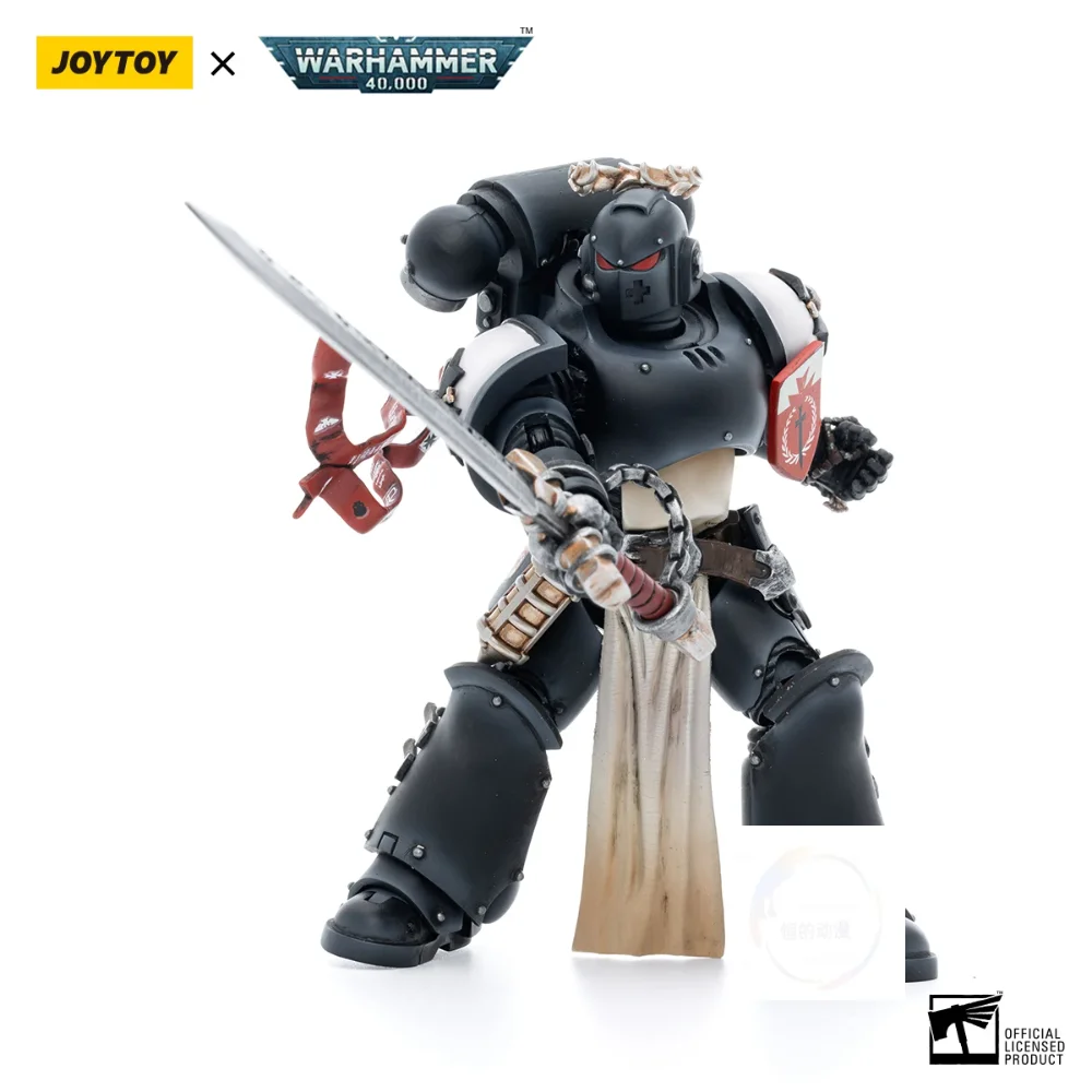 [متوفر] JOYTOY Warhammer 40K 1/18 عمل الشكل الأسود تمبلارز الأباطرة بطل Rolantus شخصيات كرتونية نموذج اللعب