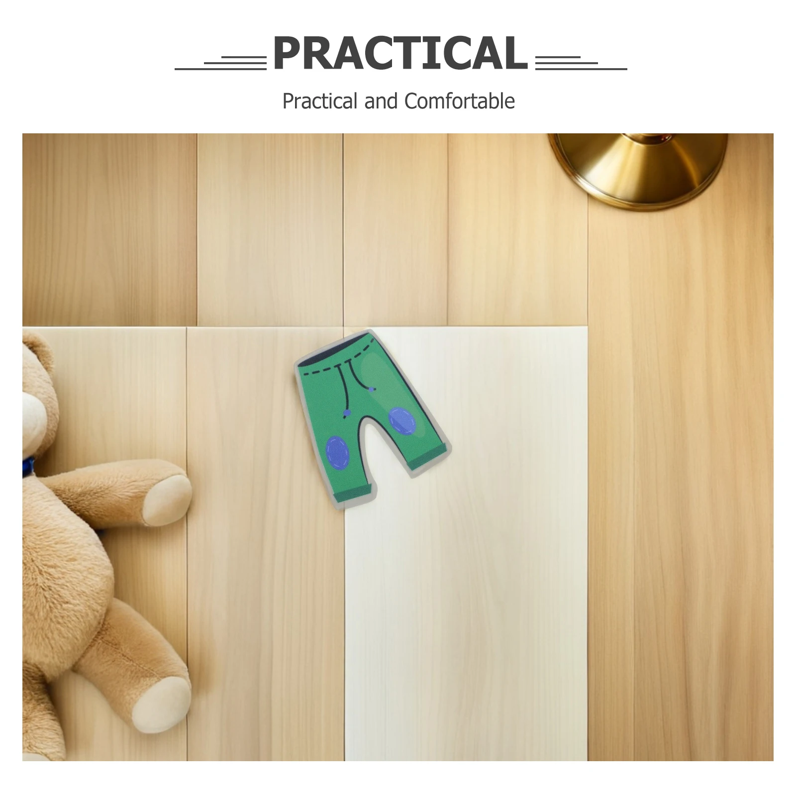 مجموعة واحدة من ملصقات تخزين الملابس سهلة القراءة وملصقات تنظيم الملابس لـ و