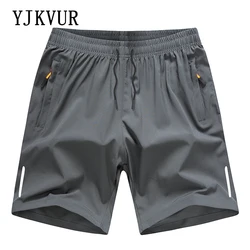 YJKVUR Men's Athletic Performance Gym Workout Shorts With Pockets 2024 New  Summer Training Running Jogger With Big Size M-8XL