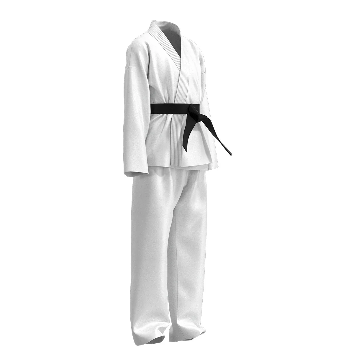Karate Kids KOF Cobra Kai Cosplay Costume Kid Adult Black White Kimono Uniform Headband Anime Halloween Party Suit Tracksuit view 3