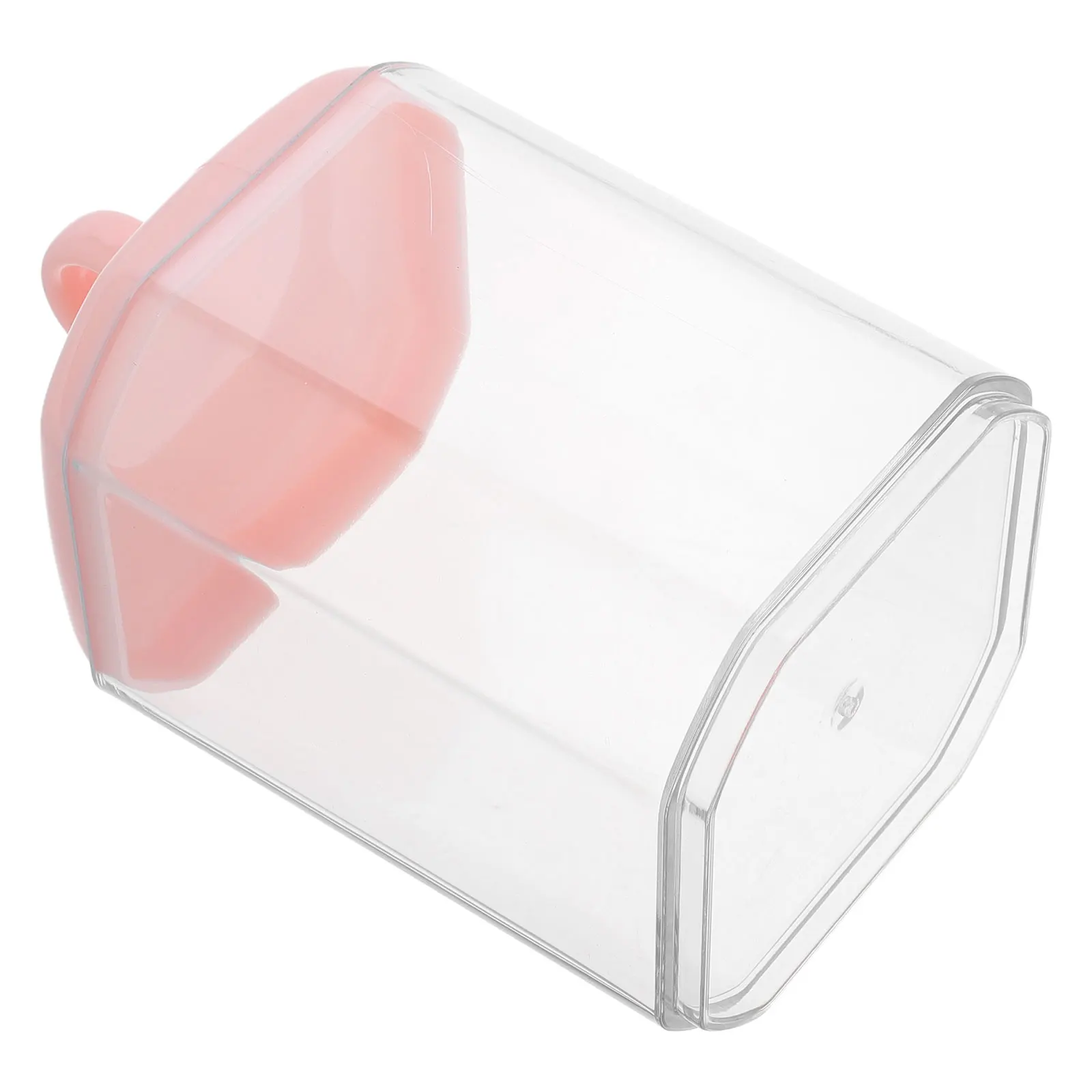 

Cotton Swab Storage Box Lid Makeup Holder Bathroom Cotton Pad Toothpick Floss Organizer Clear Desktop Case for Home Supplies