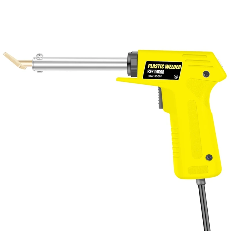 ABPP-100W-30W Plastic Welding Kit Plastic Welder Soldering Iron Kit For Car Bumper Bumper,Dashboard, With Accessories