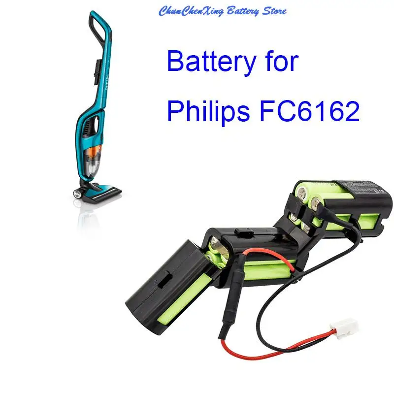 Cameron Sino 12.0V 1500mAh Vacuum Cleaner Battery 69-2008-009-202 for Philips FC6162, FC6162/02 +TOOL