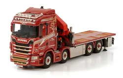 Alloy Model Gift WSI 1:50 Scale SCA-NIA CS20H 8X4 Tractor Truck Mounted Crane Vehicles DieCast Toy Model,JOHN O'NEILL 01-3667