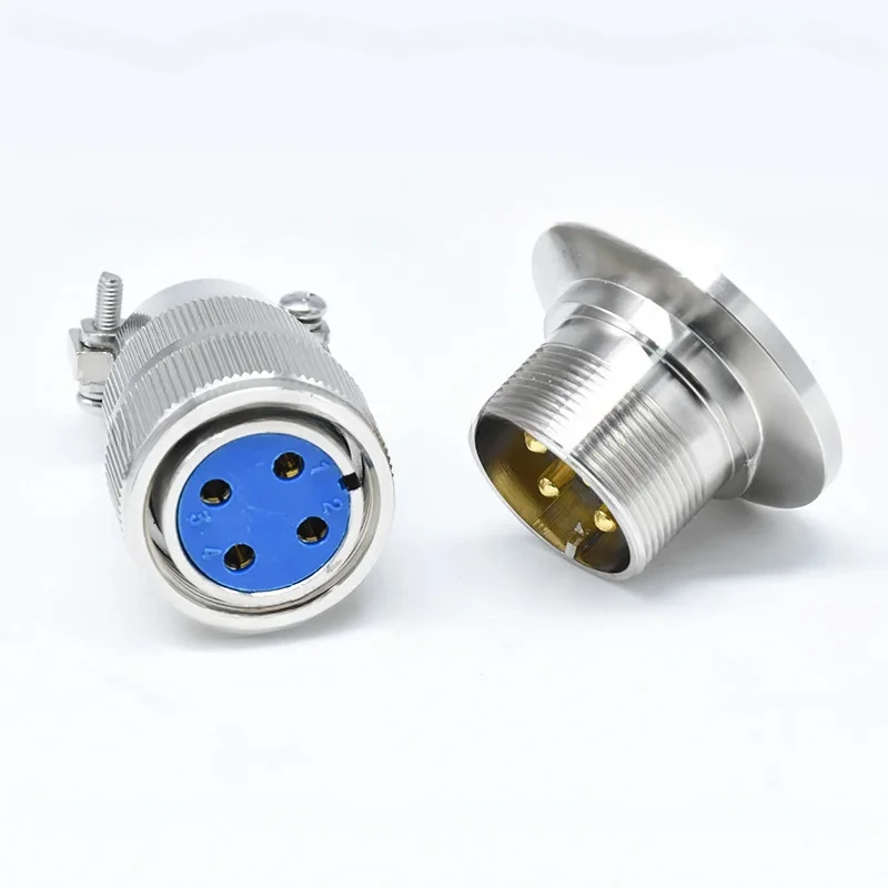 Vacuum KF16/KF25/KF40 Multi Core Count Stainless Steel Feedthrough Mounting Connector