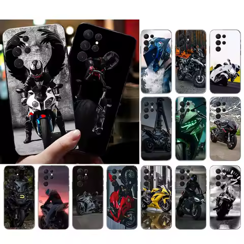 Motorcycle Phone Case For Samsung A35 A55 A54 A15 A25 A05s A05 A22 A24 A52 A33 A34 M34 M14 M54 M23