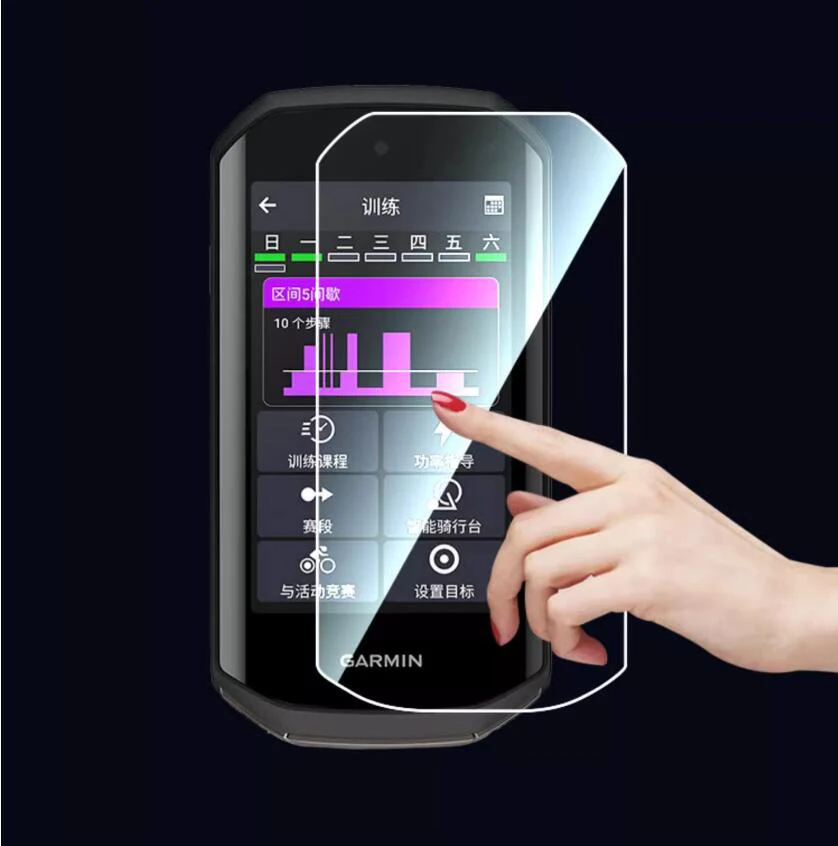 3pcs TPU Soft Clear Screen Protector Cover Protective Film For Garmin Edge 1050 Bike GPS Bicycle Cycling Computer Accessories