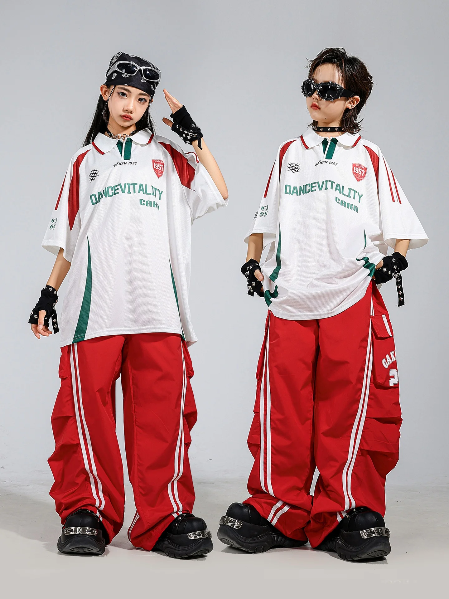Conjunto de Ropa de Baile Hip  - Street Fashion Outfit Girl reseña y precio