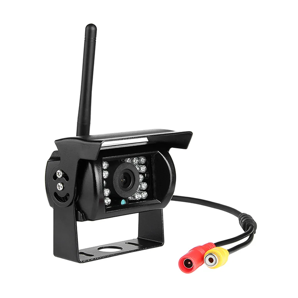 Vehicle Wireless Reverse Hd Video System Is Applicable To Truck, Bus, Rv Excavator, Trailer, 7-inch Lcd Monitor, Hd Camera