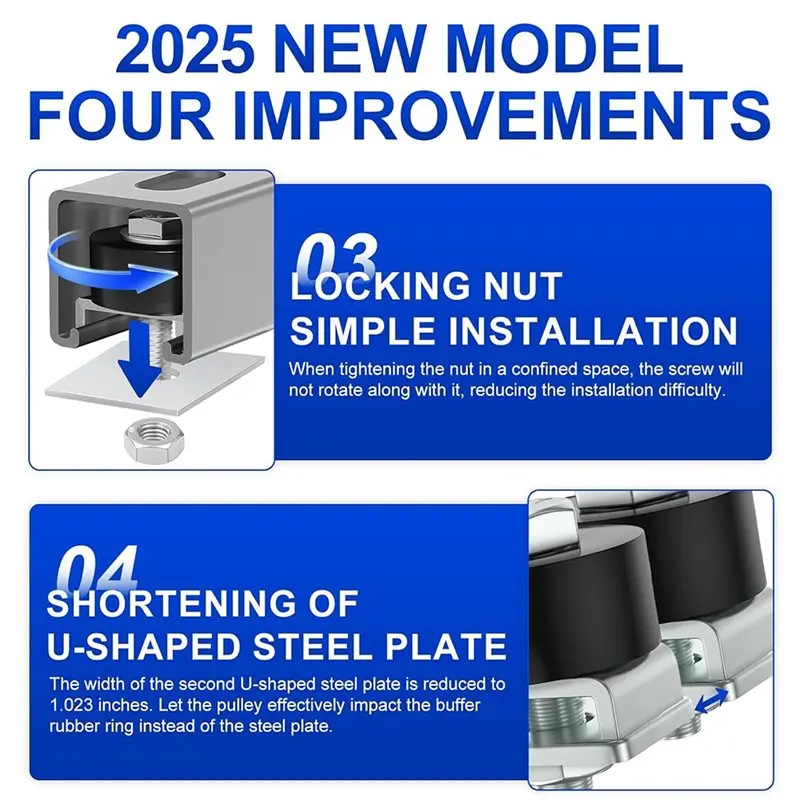 حار SV-عجلة الأسطوانة الحدات ل Unistrut تبختر قناة عربة الجمعية تحديد المواقع 1-5/8 "أو قنوات أطول