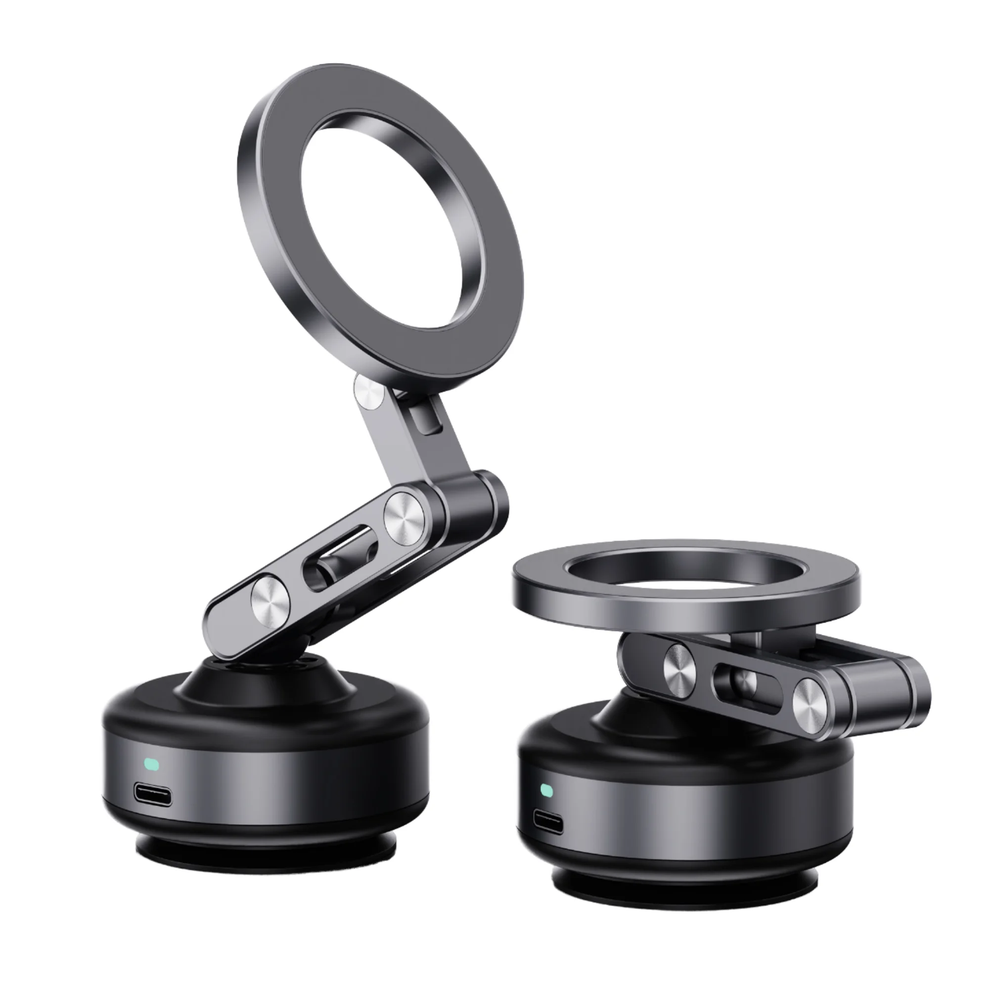 Boneruy X93 2025 Foldable Magnetic Car Holder for 16 15 Pro Max 360-Degree Rotation 360-Degree Rotation Flexible