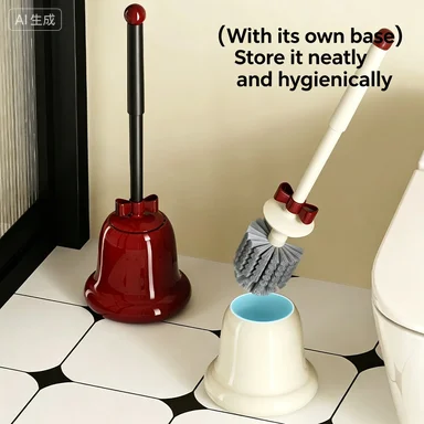 Toilet Brush for Household Use, No Dead Corners, 2026 New High-End Feeling Set, Specialized Brush for Toilet Squatting and Clean