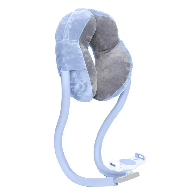 Tablet Pillow Holder Travel Pillow With Mobile Phone Holder Lazy U Shape Neck Support Pillow With Flexible