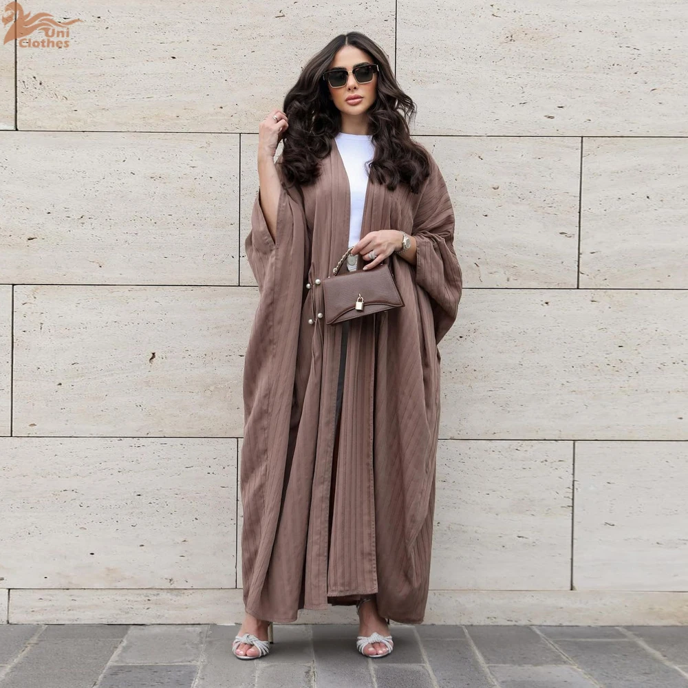 

Eid Muslim Party Cardigan Dress for Women Jalabiya Abaya Ramadan Long Abayas Woman Kimono Robe Caftan Vestidos Kaftan 2025