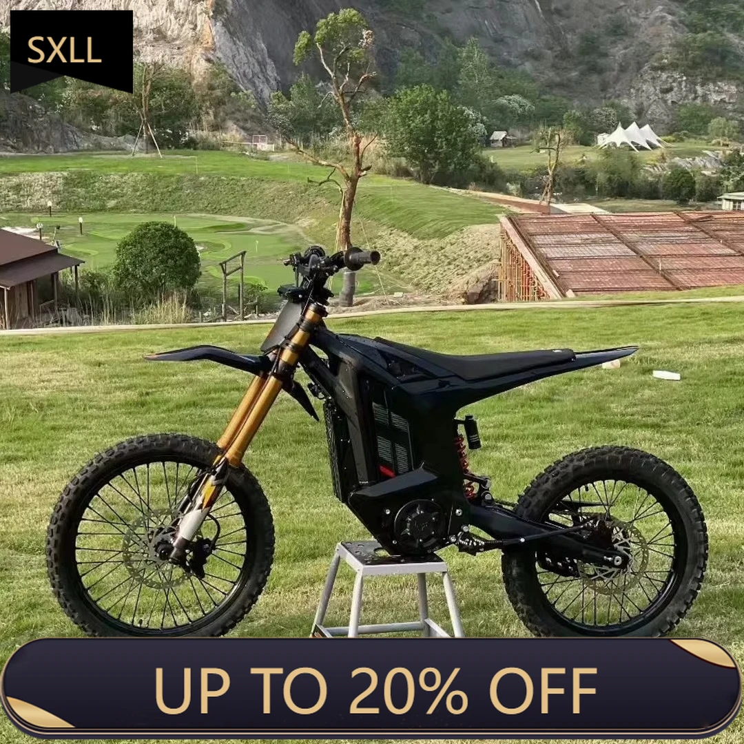 

Электрический внедорожный мотоцикл SXLL 2026 Arctic Leopard XE PRO S 72V 55Ач с мощным высокоскоростным двигателем 20 кВт