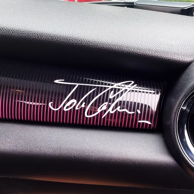 

Декоративная наклейка на боковое стекло, наклейка для зеркала, наклейка-декор для центральной консоли Mini Cooper, интерьерная наклейка с фирменным дизайном