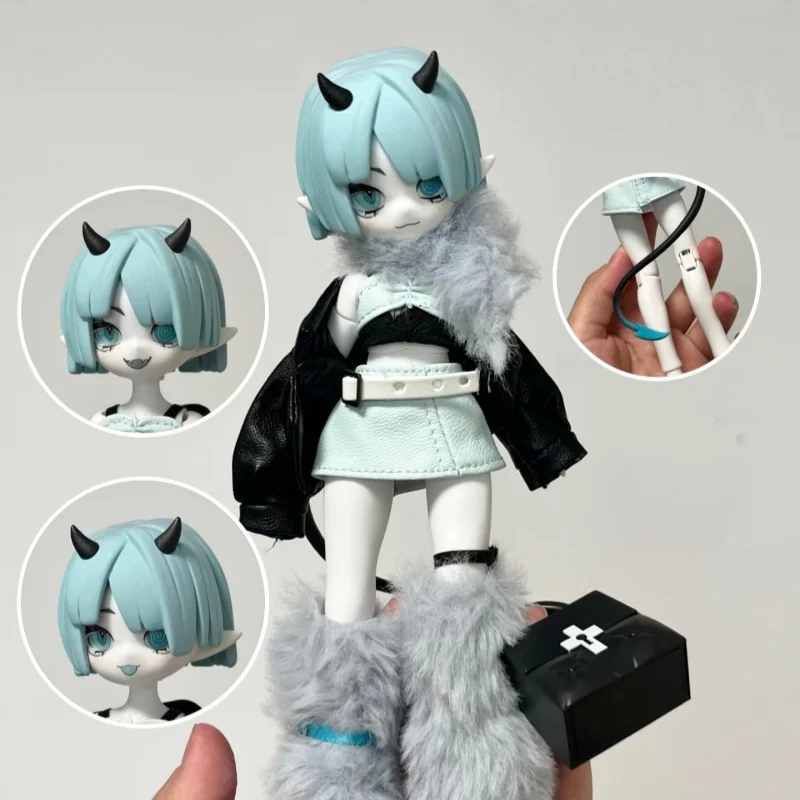 Cooze Genuine 1/8 Bhd Devil'S Horns Joint Movable Doll Blind Box