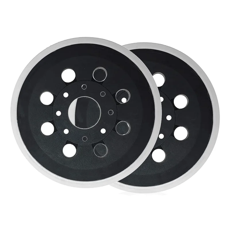 

LUWEI упаковка из 2 сменных шлифовальных подушечек на липучке, 5-дюймовый полиуретан для трековой шлифовальной машины ROS10 ROS20 ROS20VS ROS20VSC