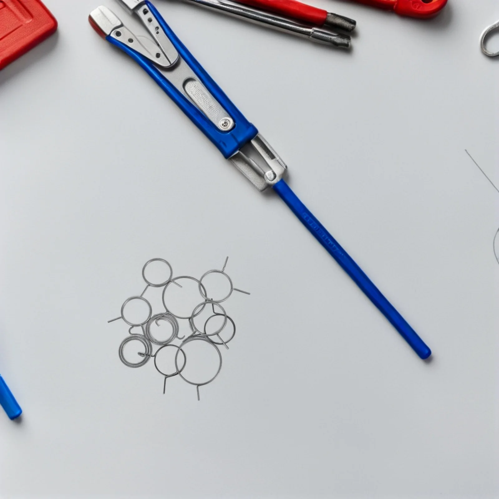 

10Pcs Door Handle Springs Replacement Kit Metal Lock Parts for Internal Home Office Safety Spring Loaded Latch Pin