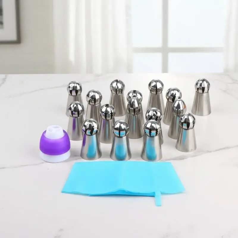 Cake Piping Tips 3 6 9PCS Set For Home Baking Beginner Friendly Decorating Nozzle Set For Kitchen Use