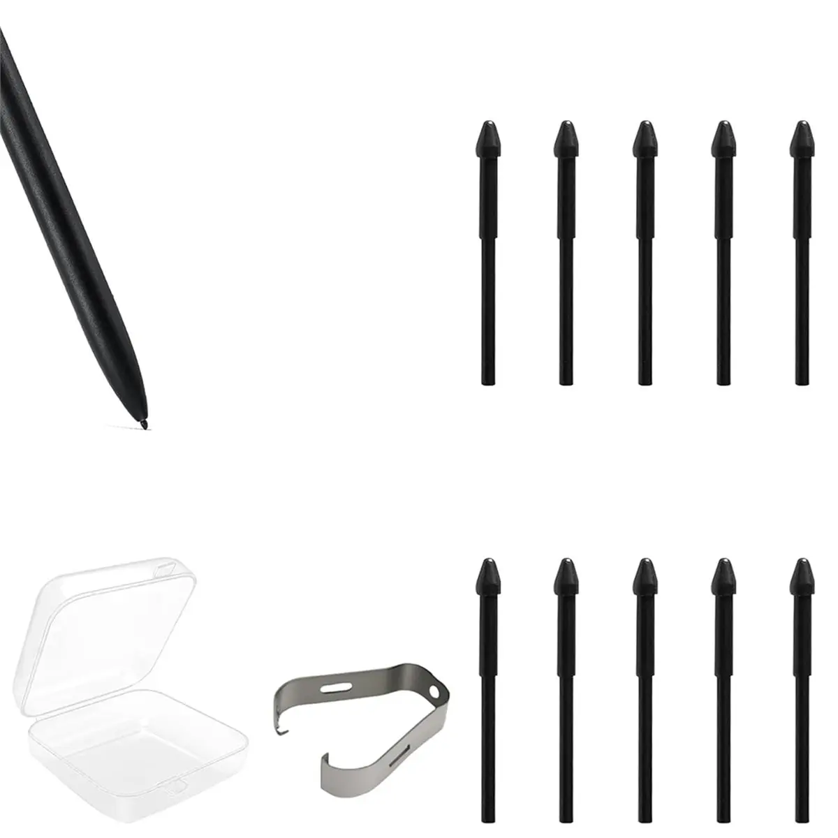 AB52 30 Pcs - for AINOTE 2 Replacement Nibs Refills with Tweezer,Writing Tablet Pen Tips for AINOTE 2 Note