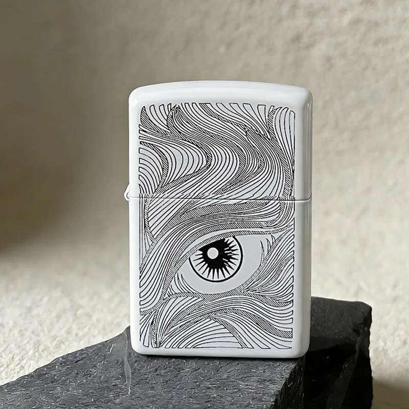 New Metal Grinding Wheel Lighter, Suitable for Holiday and Birthday Gifts, Supports Text and Image Customization