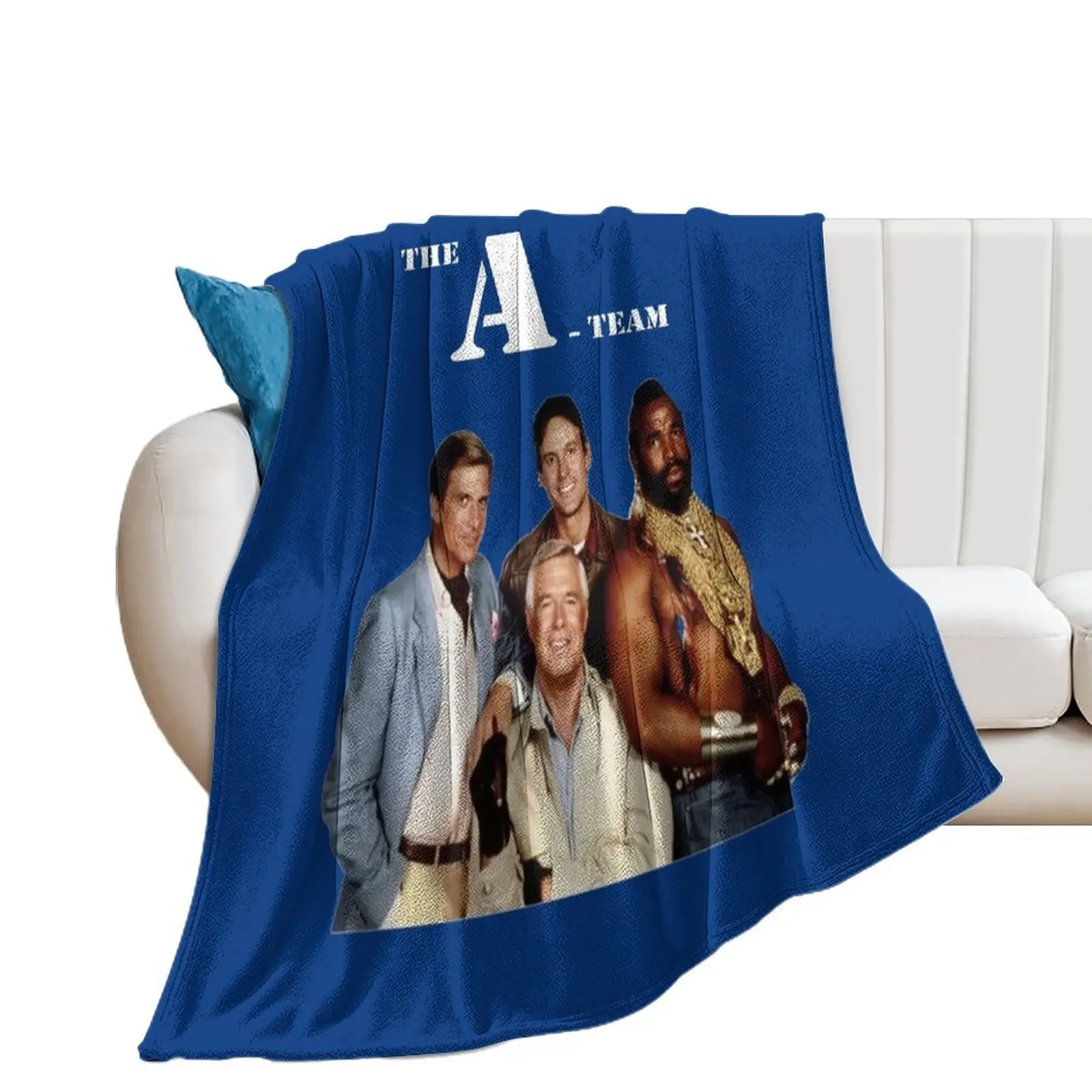 The A-Team Throw Blanket Designers funny gift Luxury Designer For Sofa Thin Blankets