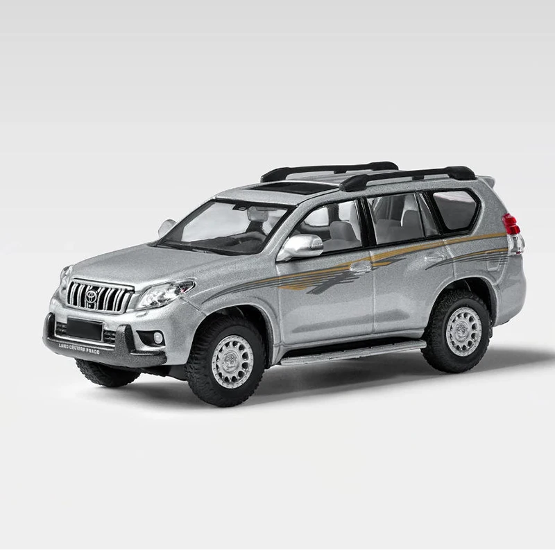 1:64 Scale Prado LC250 Simulation Alloy Car Model Static Display Collectible Toy Gift Souvenir Decoration