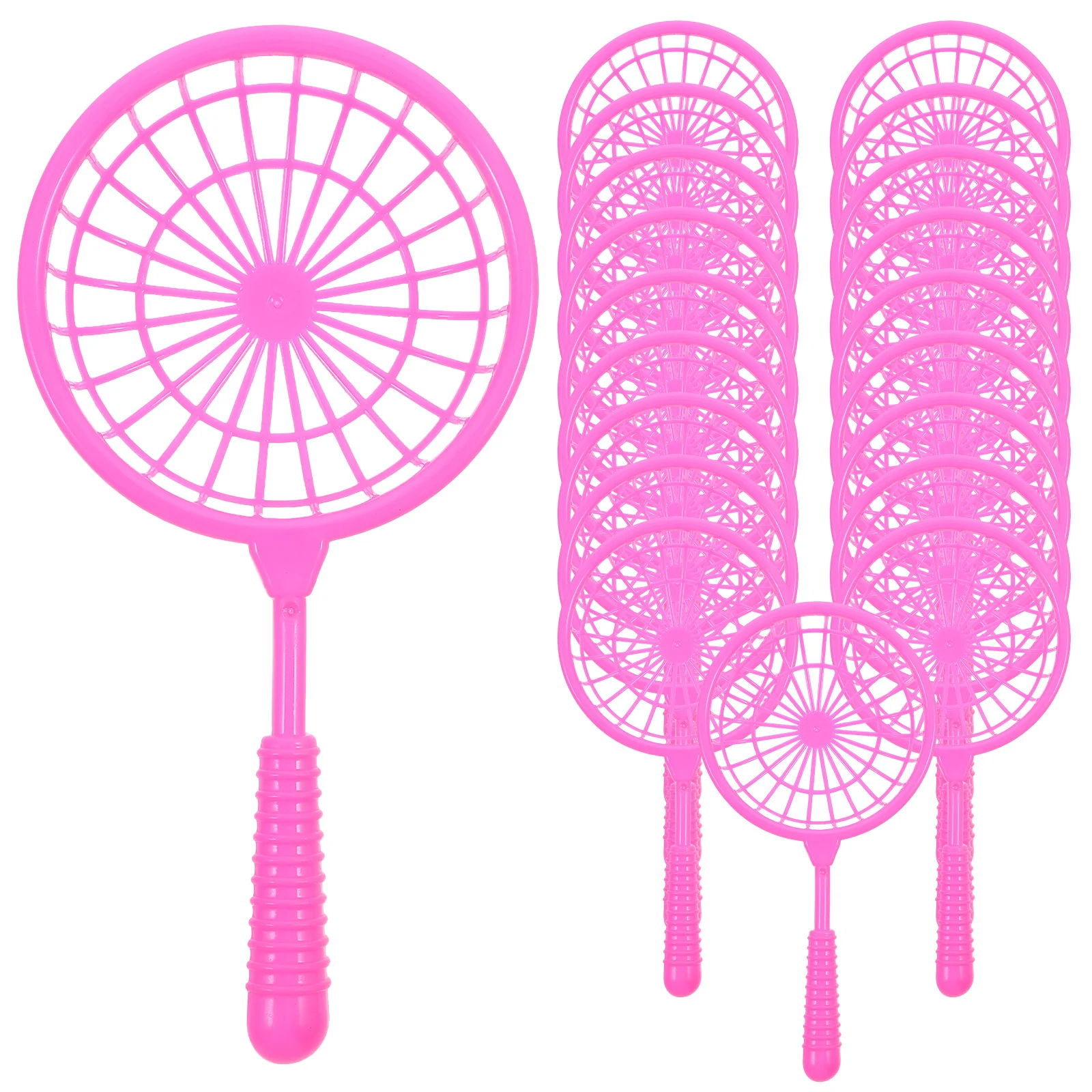 20 قطعة شبكات صيد السمك للأطفال لون مشرق مادة البولي بروبيلين حوض الاستحمام بركة اللعب في الهواء الطلق لعبة صيد السمك للأطفال شبكة الماسك