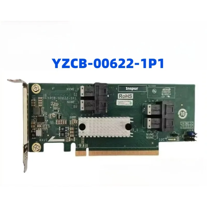 

Inspur disassembly four 4-port U.2 expansion card nvme enterprise-grade U2 solid state SFF8643 YZCB-00622-1P1