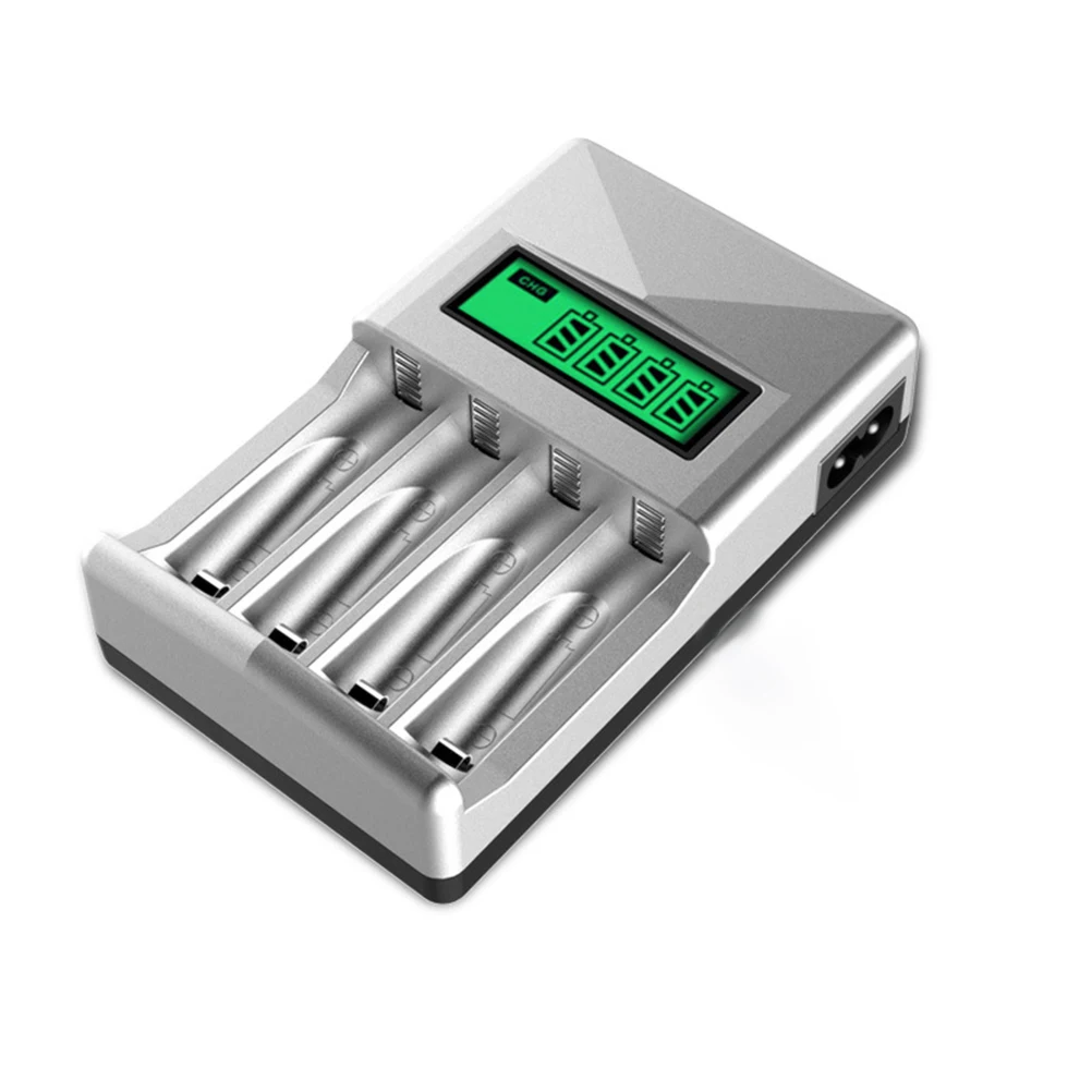 

AA AAA 4 Bay LCD Smart