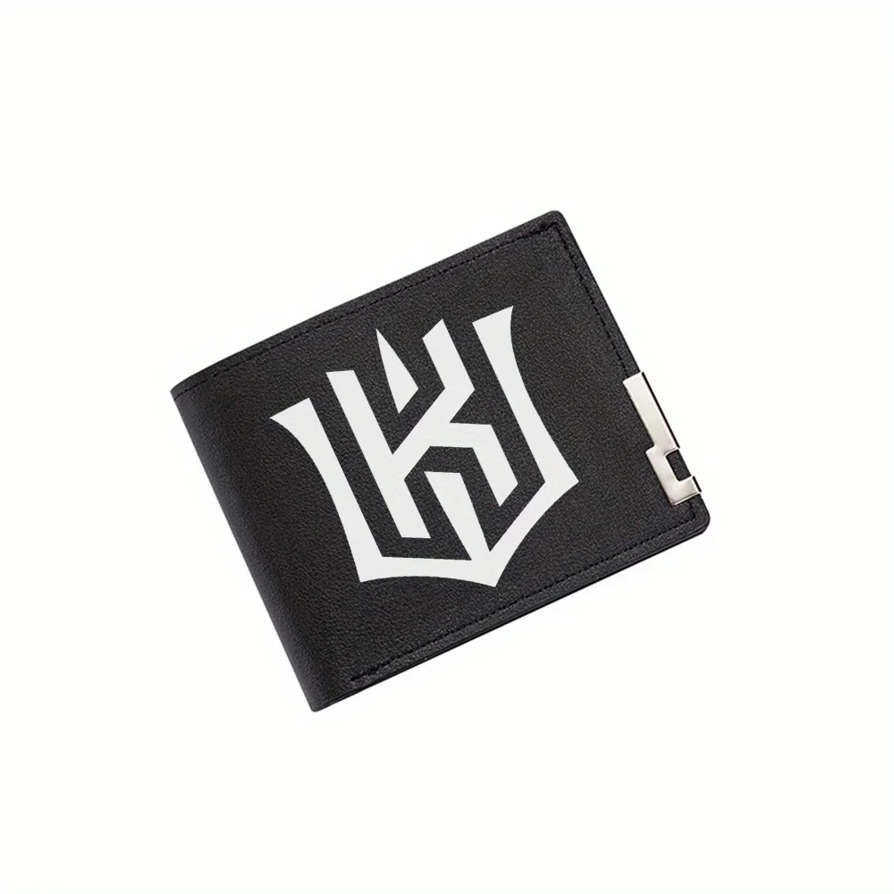 

Абстрактный дизайн K-образной формы с крыльями Мужской кошелек с принтом Простой современный стильный деловой рождественский ло для отца и бойфренда