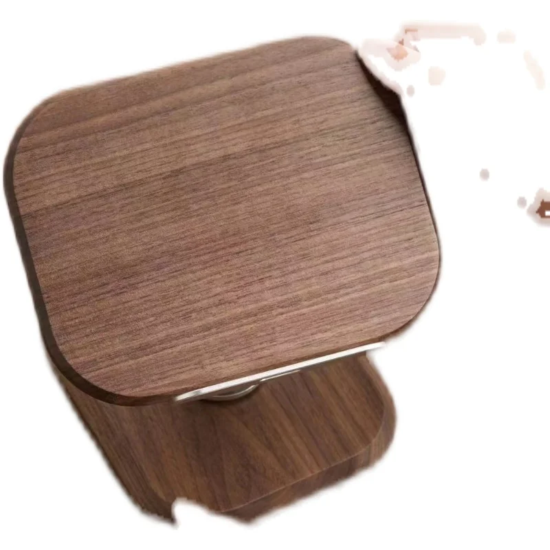 

Black Walnut Picture Book Comic Book Bookshelf Flat Reading Rotary Bookshelf