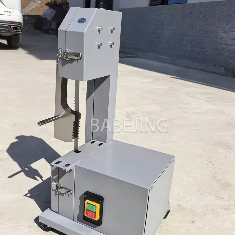 

Новая электрическая пила для костей из нержавеющей стали 2026 года для домашнего и коммерческого использования, настольный малогабаритный аппарат для резки свиных ножек