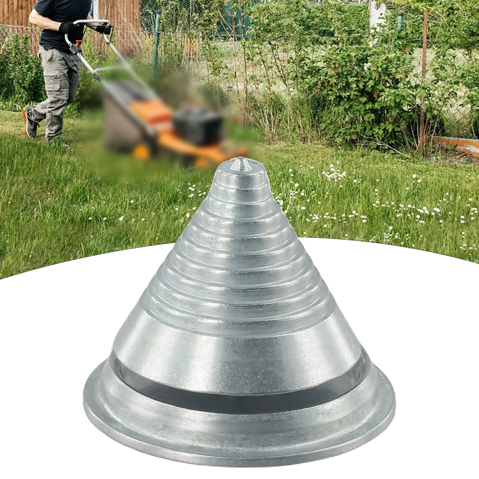 1Pc Lawn Mower Blade Balancer Metal Tool For Rotary Mowers And Brushcutters Reduces Vibration Smooth Cutting