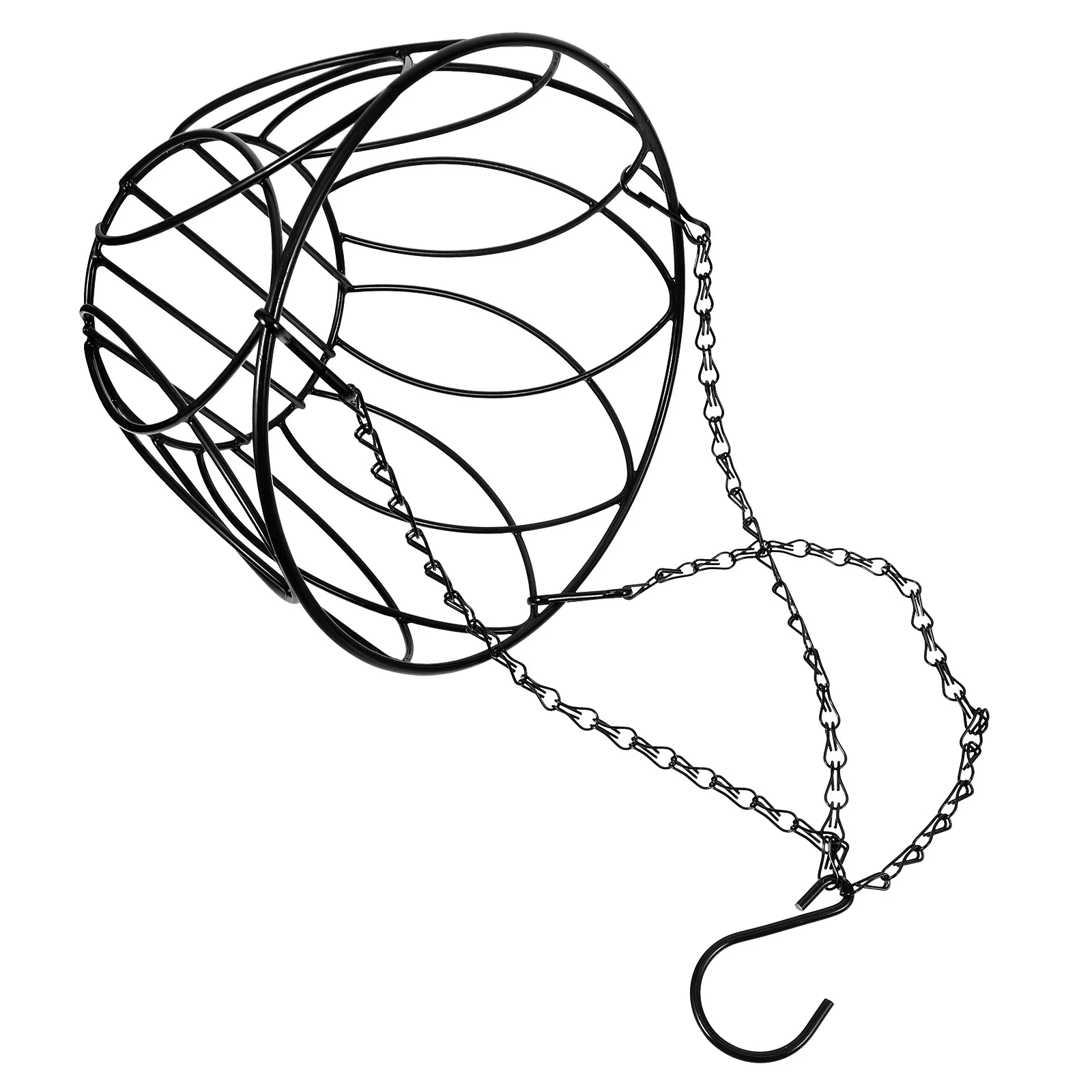 

Outdoor Balcony Hanging Plant Holder Metal Flower Pot Holder Stylish Durable Garden Planter Stand Hanging Planters Rack