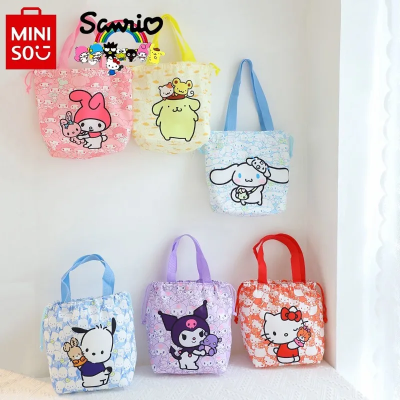 

Sanliou 2024 Women's Drawstring Bag Fashion High Quality Women's Storage Bag Cartoon Large Capacity Multifunctional Handbag