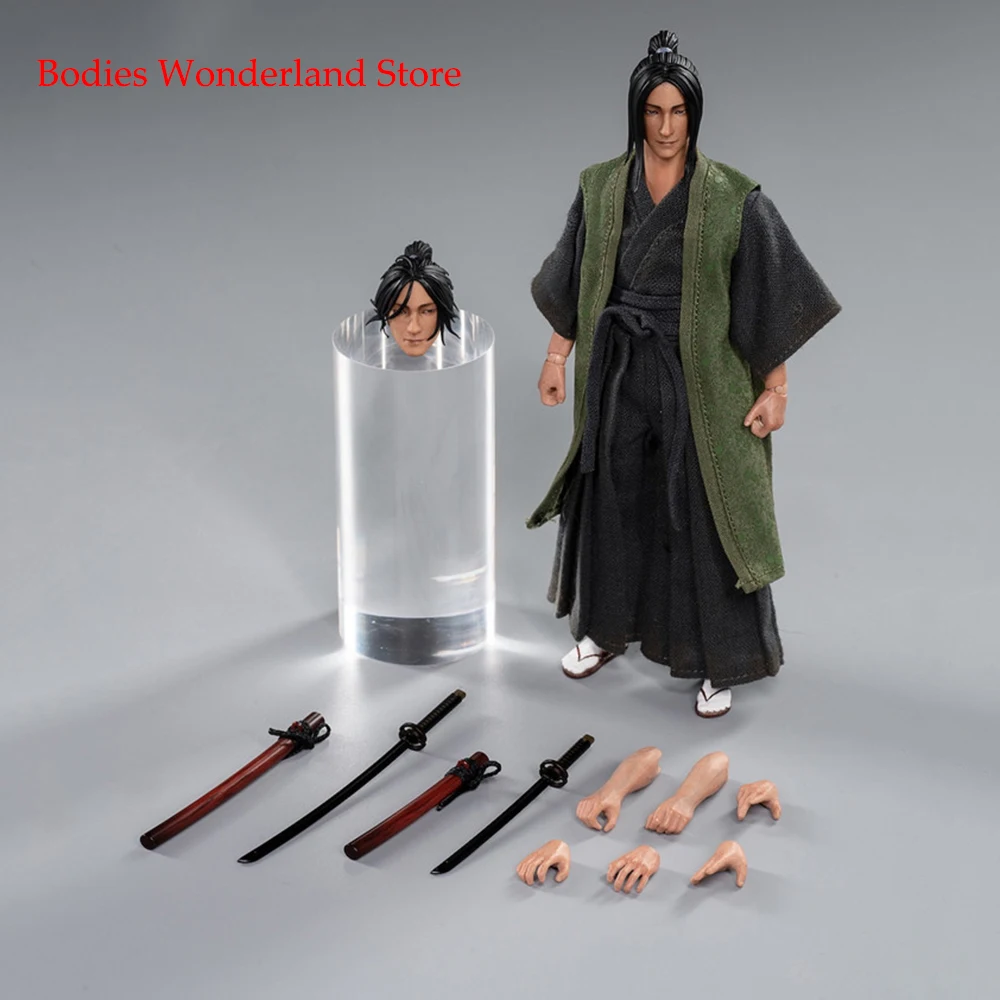 

For Collection Standard Ver. TWTOYS TW2149 1/12 Scale Mini Sasaki Kojiro 6'' Male Soldier Action Figure Head Body Model Toys