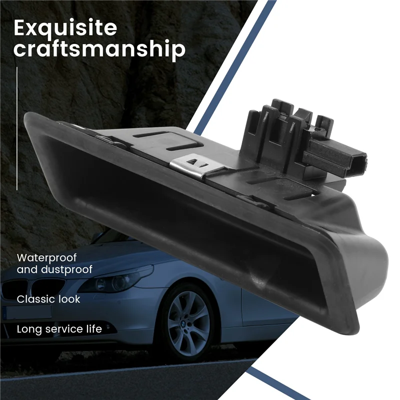 

51247118158 Кнопка открывания замка крышки багажника, переключатель ручки багажника для BMW E60 E90 E91 E92 E92 E93 E70 E71