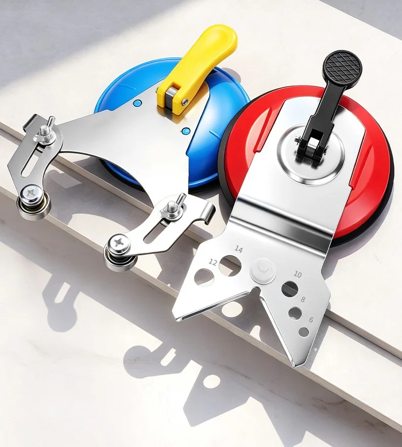 Automatic Hand-Free Efficient and Effortless Tile Hole Positioning Device Tile Suction Cup Hole Positioning Device