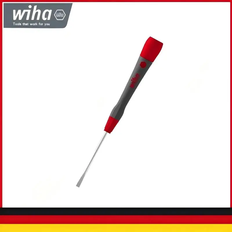

Немецкая прецизионная отвертка Wiha 261 с плоским шлицем (00480/00478) - высокая точность для ремонта электроники и мелких устройств