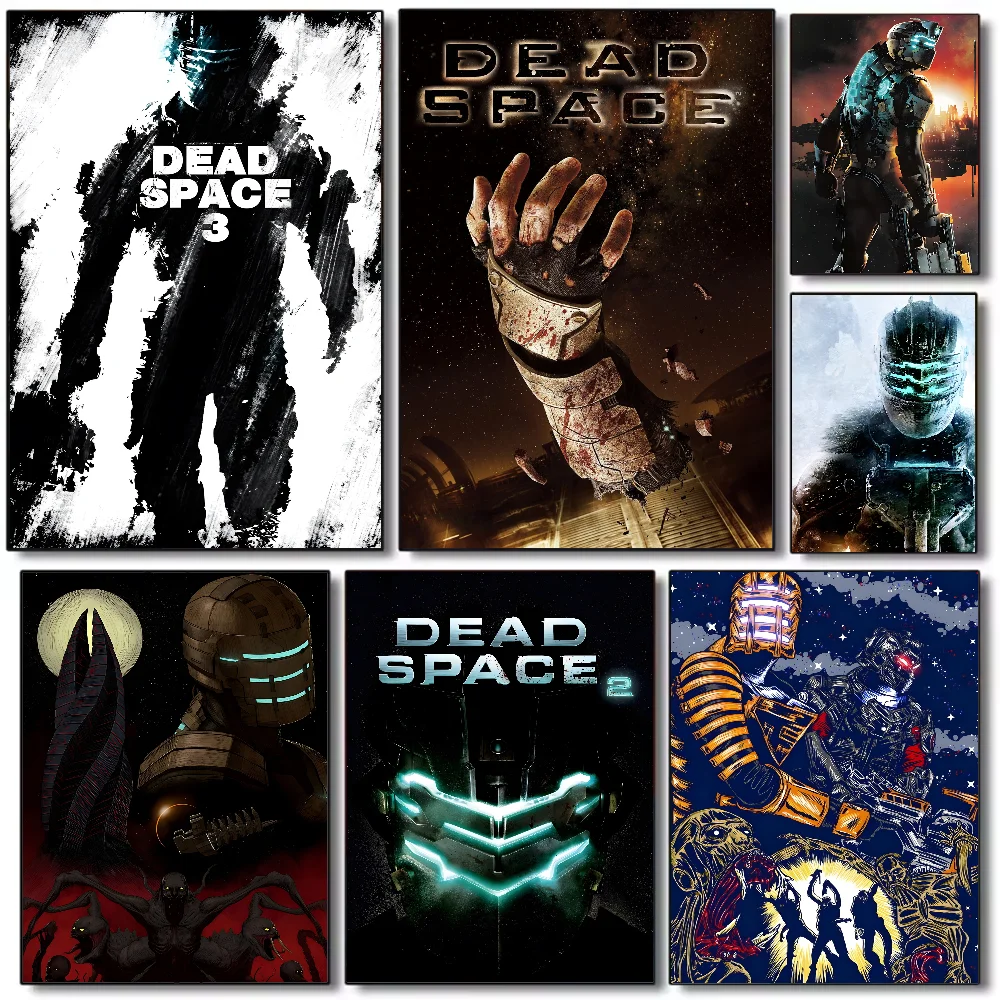 D-Dead Space GAME Poster HD art sticky wall waterproof home living room bedroom bar aesthetic decoration