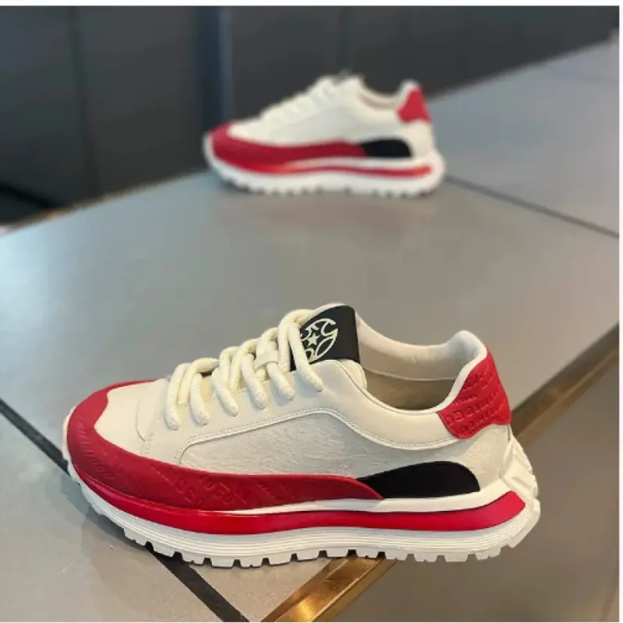 

Мужские кроссовки на толстой подошве в стиле «папины туфли», модные, с мягкой подошвой, увеличивающие рост, удобная спортивная повседневная обувь