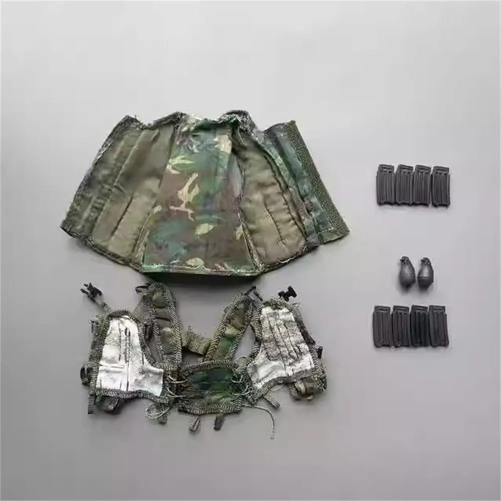 1/6th DML wojna w Wietnamie kamizelka w dżungli klatka piersiowa kuloodporne Mini zabawki akcesoria do modeli dla 12 "figurka lalka kolekcjonerska DIY