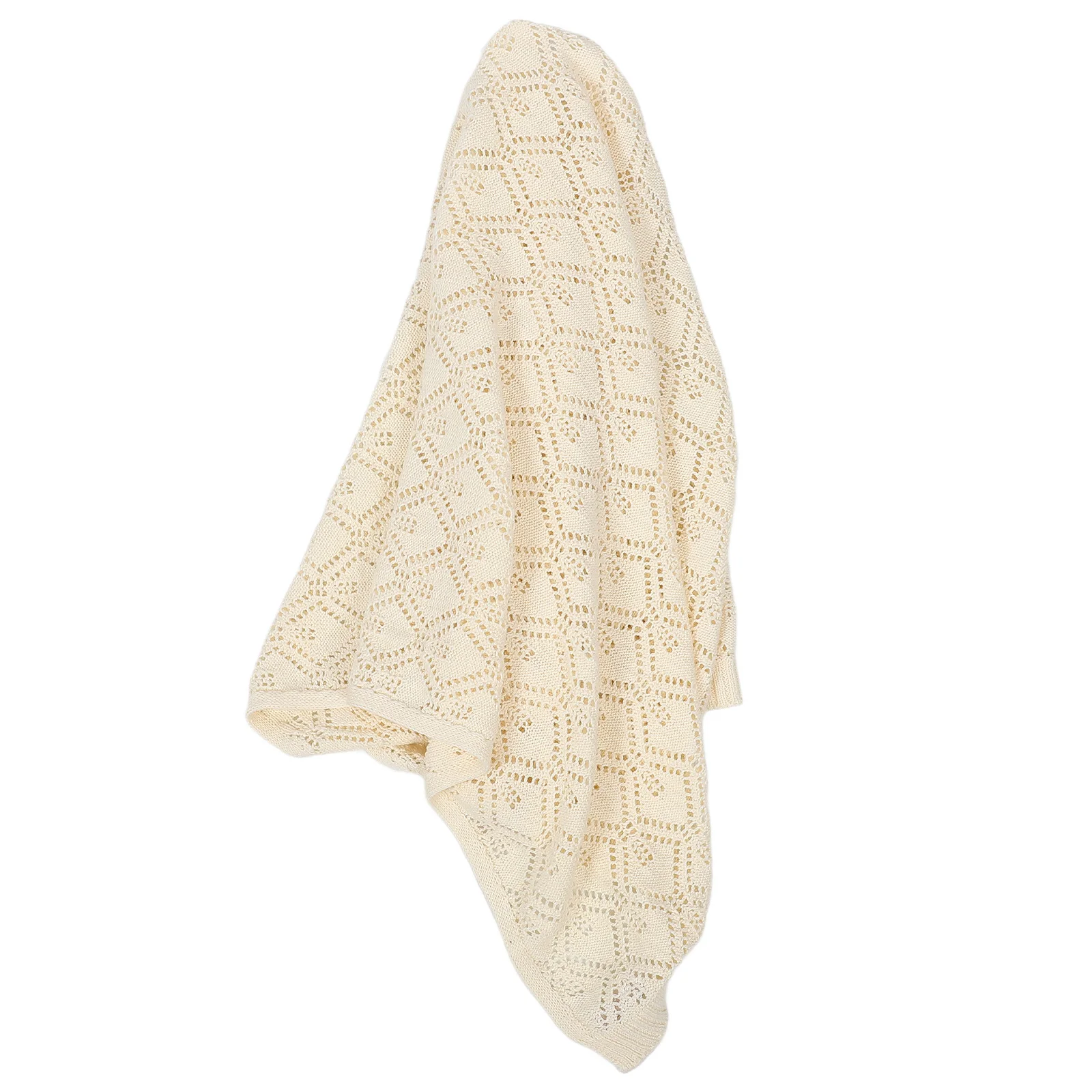 الوليد الطفل بطانية لينة غزل الصوف محبوك قماط تنفس للأطفال الرضع طفل بنين بنات تلقي بطانية #3