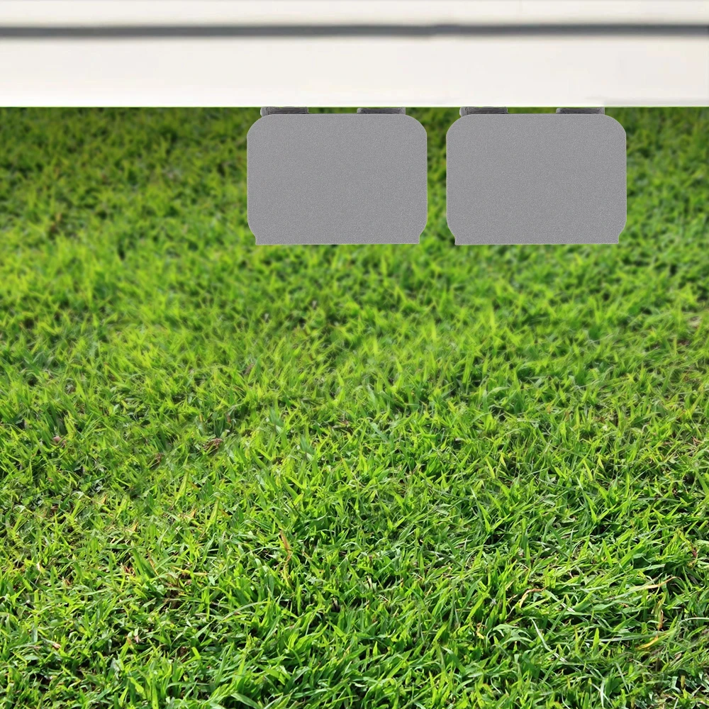 2x28mm RV 폐수 배출구 소켓 28mm 컨볼루트 호스와 호환 카라반 모터홈용 외부 폐수 부품