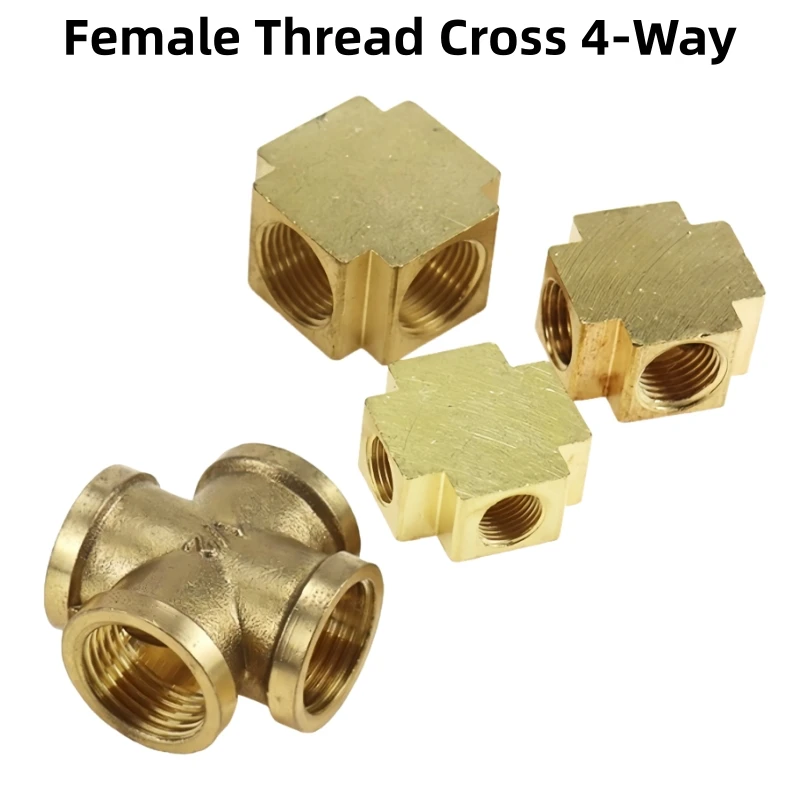 Female Tee/cross/square Copper Fittings, Male Butt Joints, 1/8