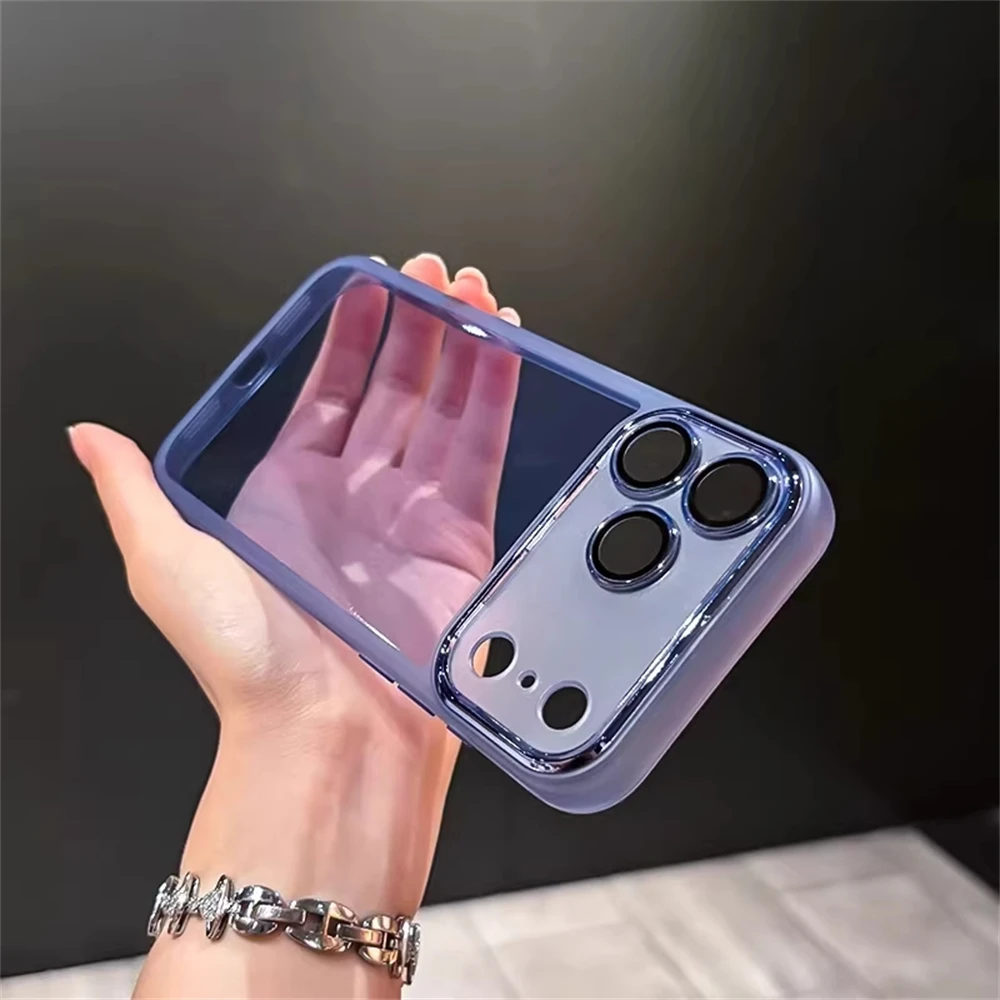 Kameraschutz Transparente Weiche Hülle für iPhone 18 17 Pro Max Air 16 15 14 Plus 13 12 Mini 11 Klare Stoßfeste Silikonhülle – Detail 8