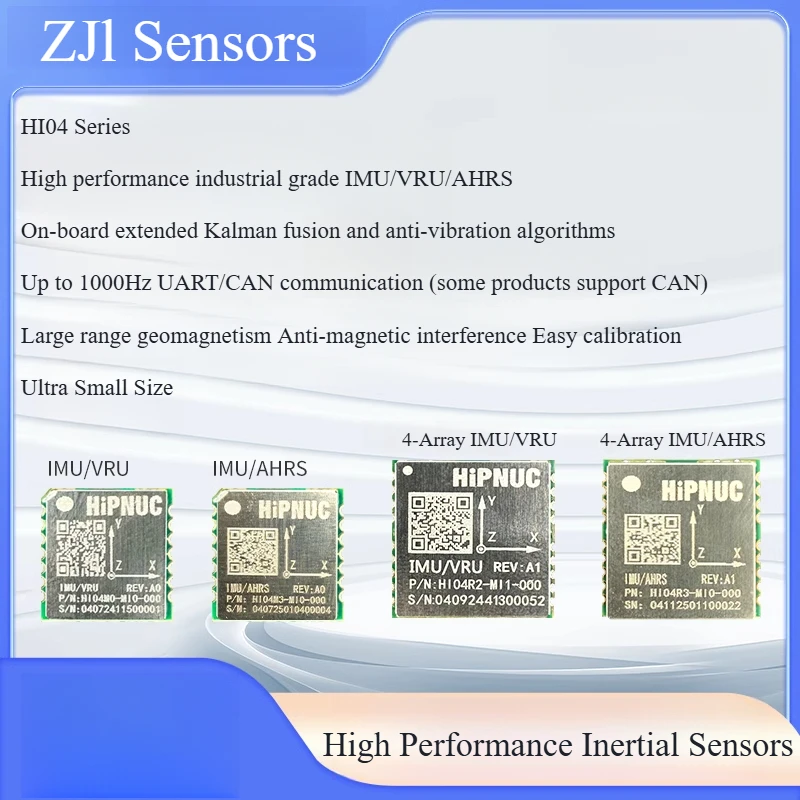

Гироскоп серии HI04 IMU AHRS ROS, акселерометр, 6-осевой датчик, наклон, полозия