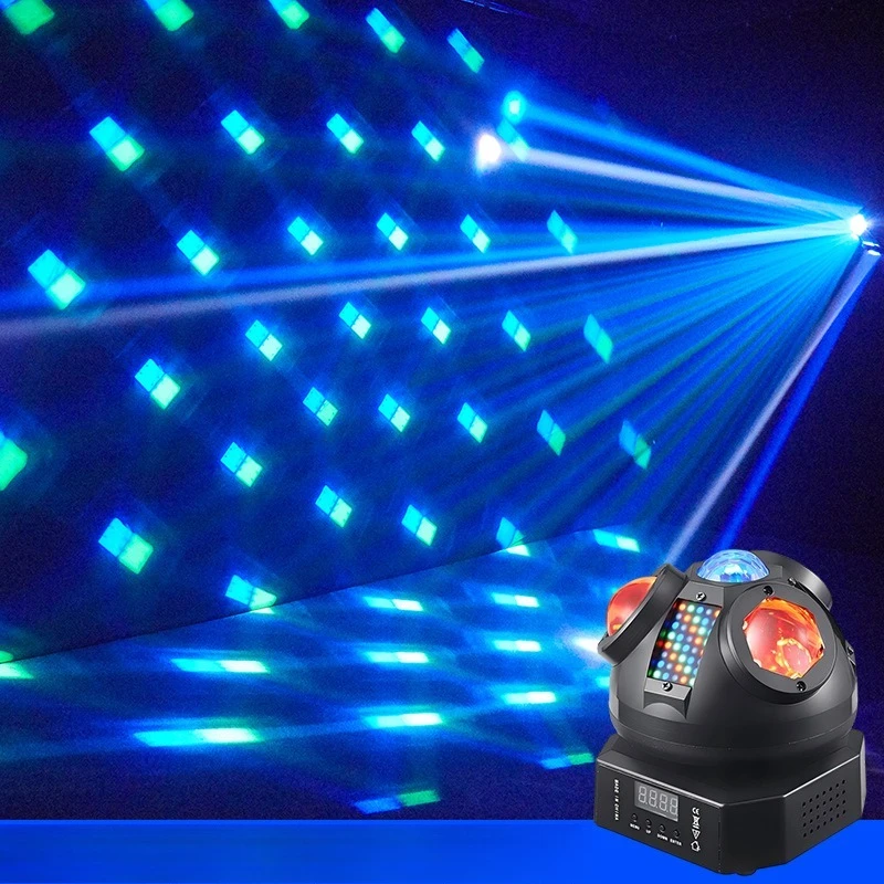 New Symphony Single Ball 3-in-1 LED Magic Ball Light KTV Bar Rotating Lantern